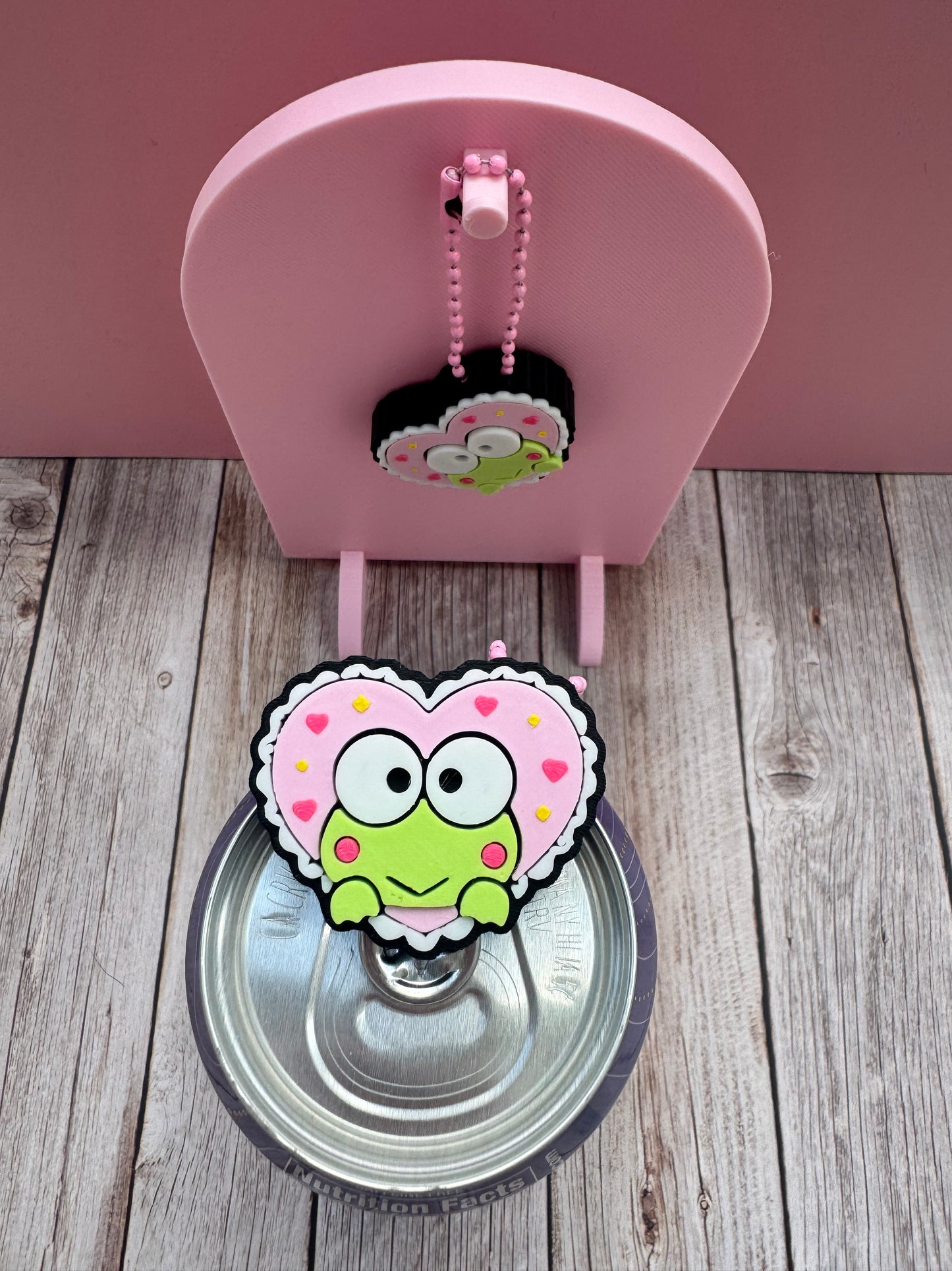 3D Printed HK Frog - Soda Can Opener Keychain