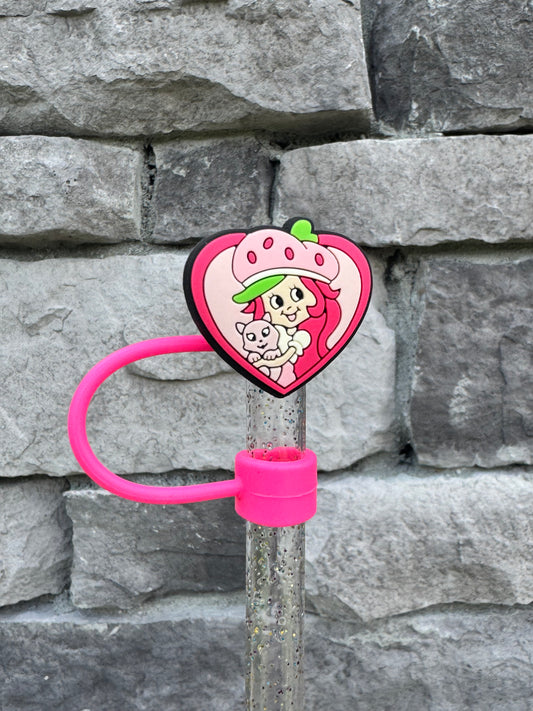 Strawberry Girl - Straw Topper