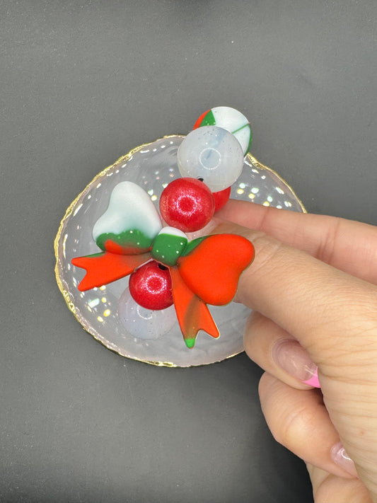 Holly Jolly Spirit - Handle Charm