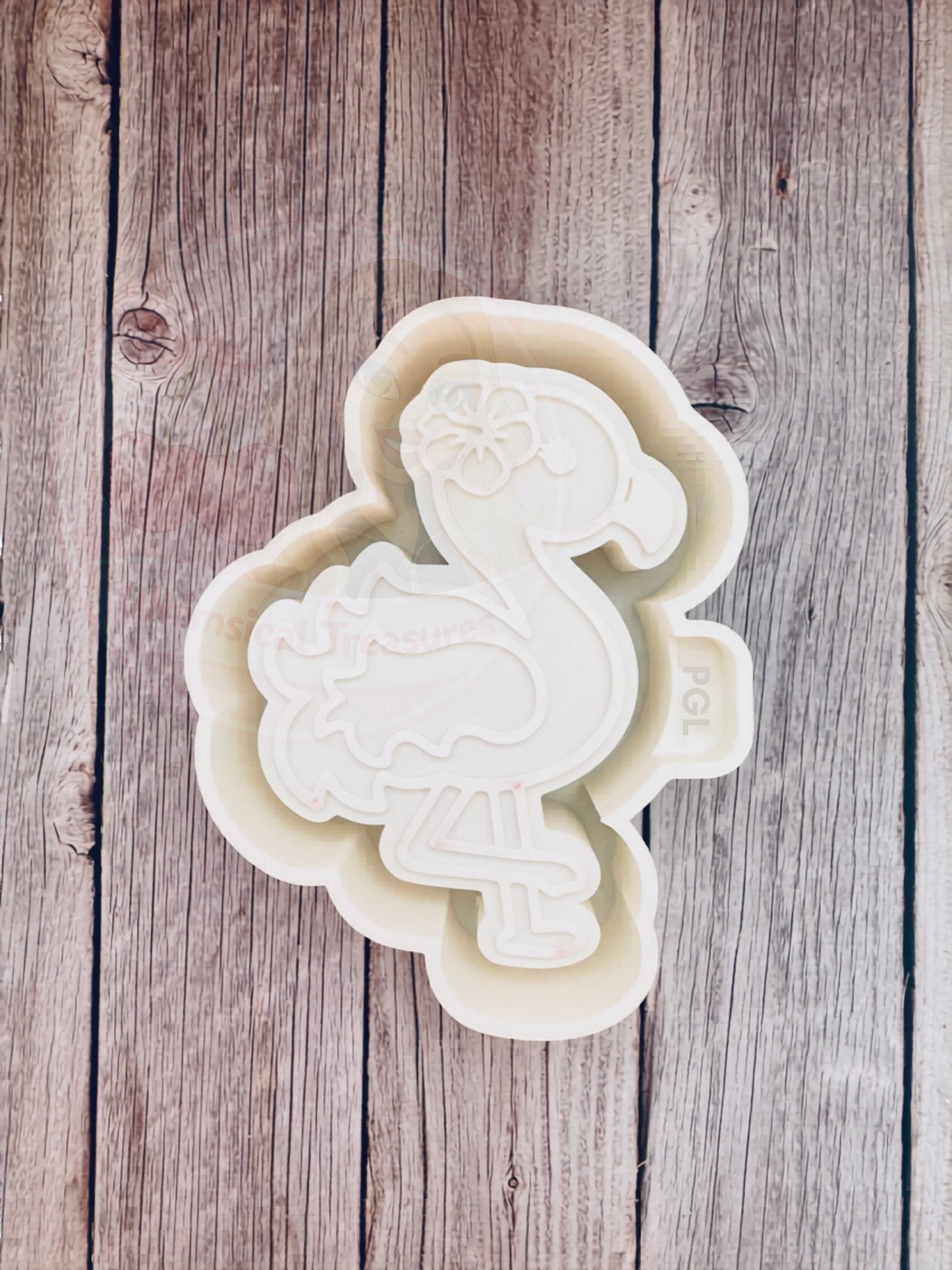 Floral Flamingo Silicone Freshie Mold *SHOP EXCLUSIVE*
