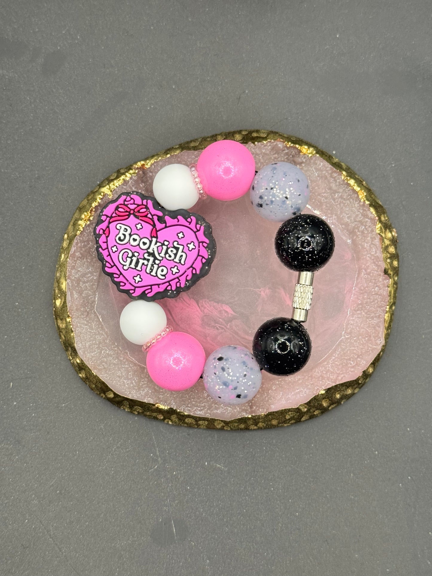 Bookish Girlie - Handle Charm