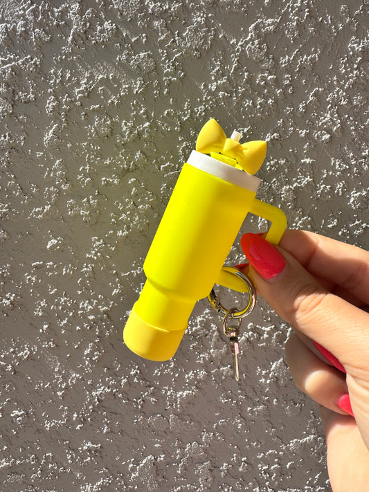 Mini Tumbler - Keychain (Lemon)