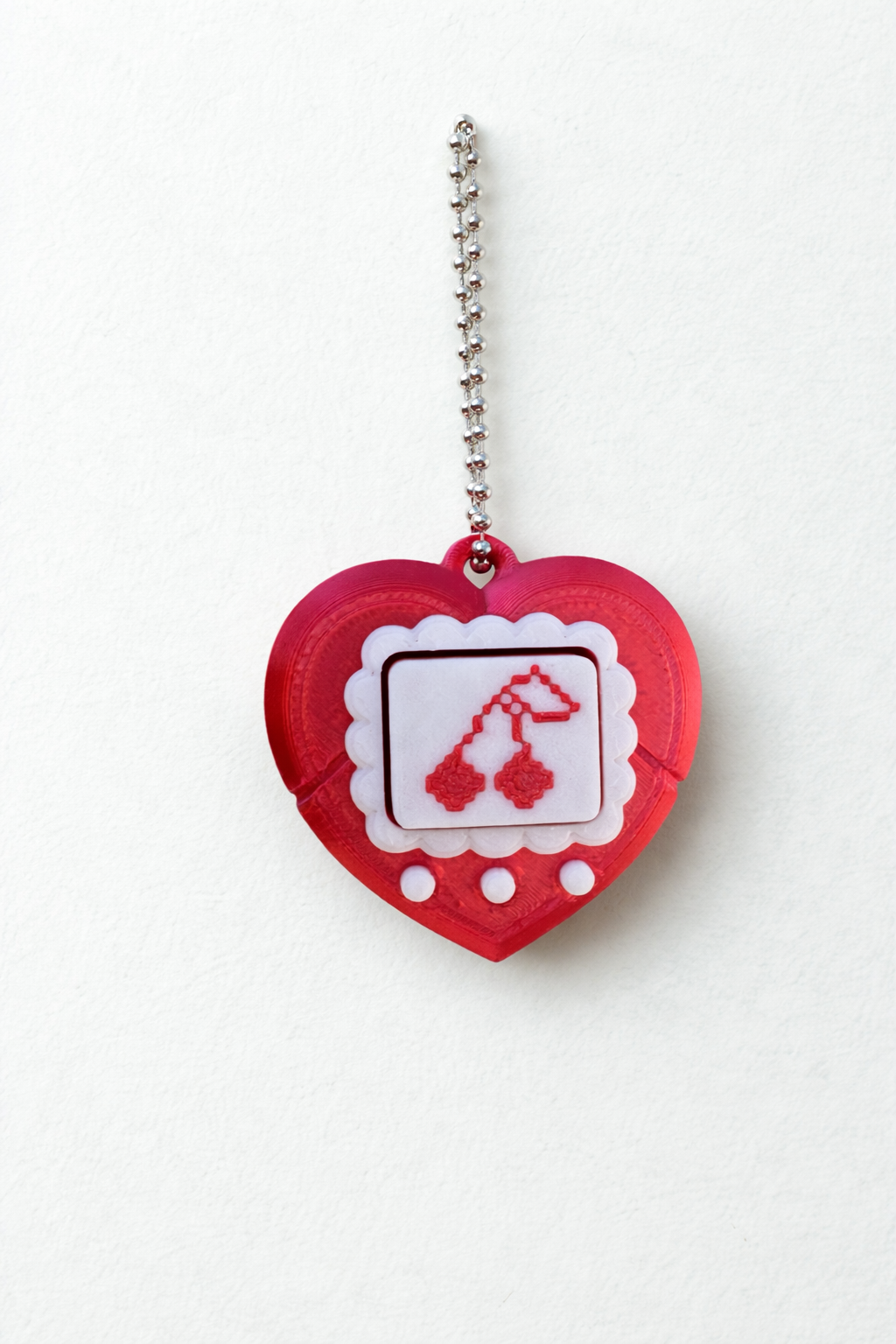 90's Virtual Pet "V-Pet" Fidget Clicker - Keychain 3D Printed