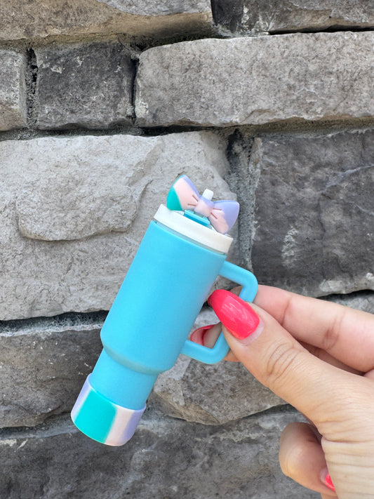 Mini Tumbler - Keychain (Cotton Candy)