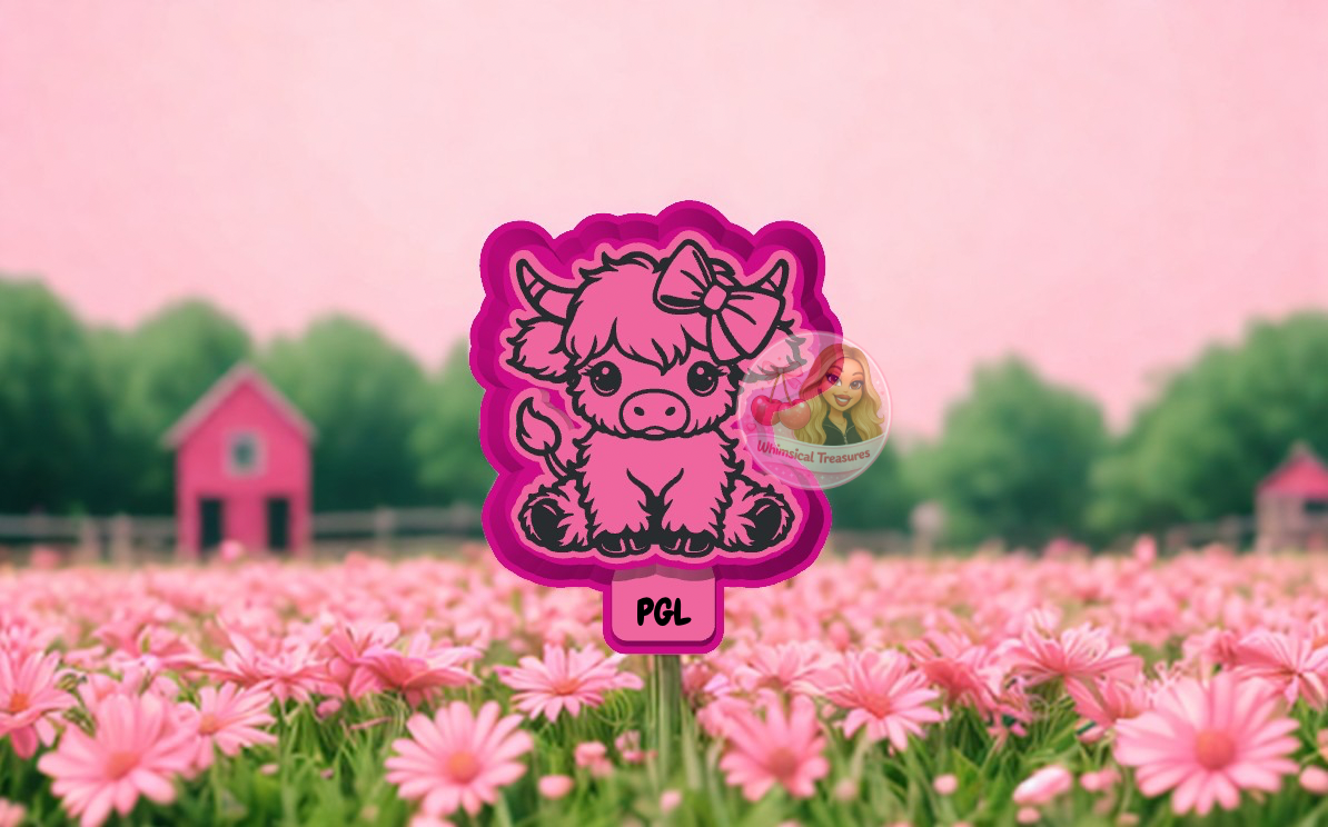 Cutie Cow Silicone Freshie Mold