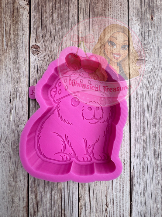Berry the Capybara Silicone Freshie Mold *SHOP EXCLUSIVE*
