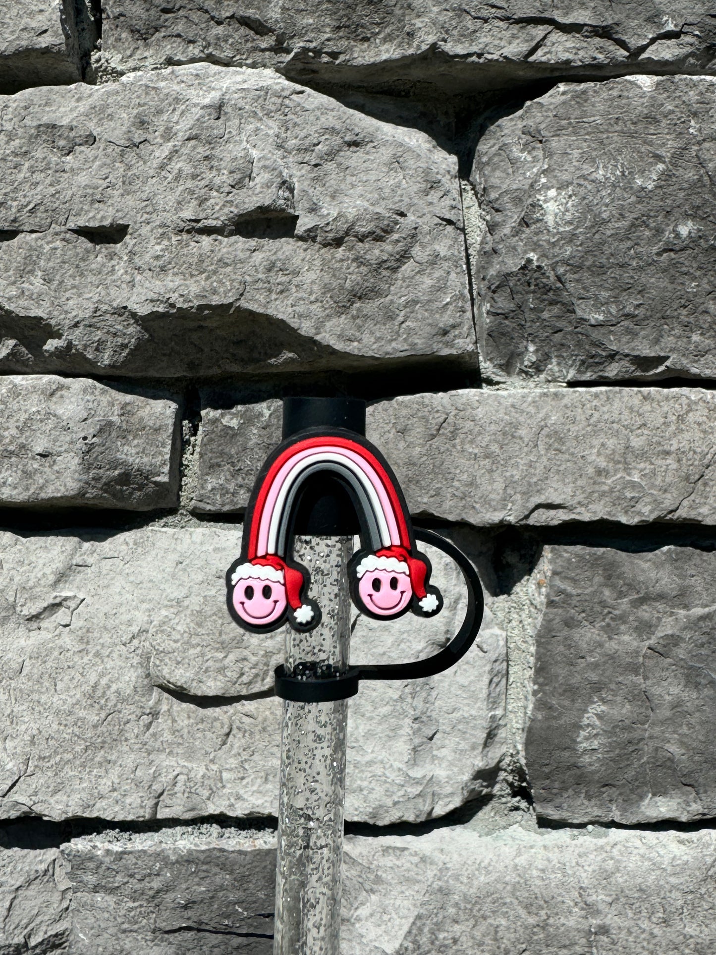 Holiday Rainbow - Straw Topper